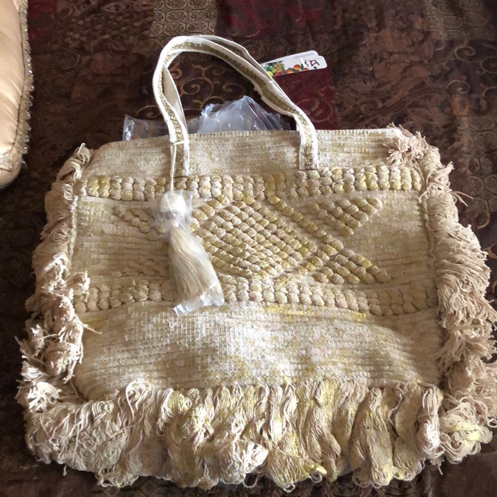 Jumbo beach bag tote